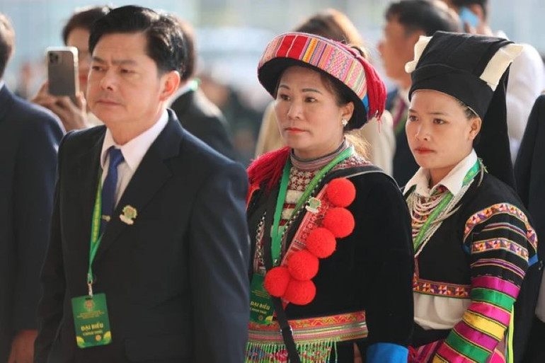 Các đại biểu tham gia phiên khai mạc Đại hội.