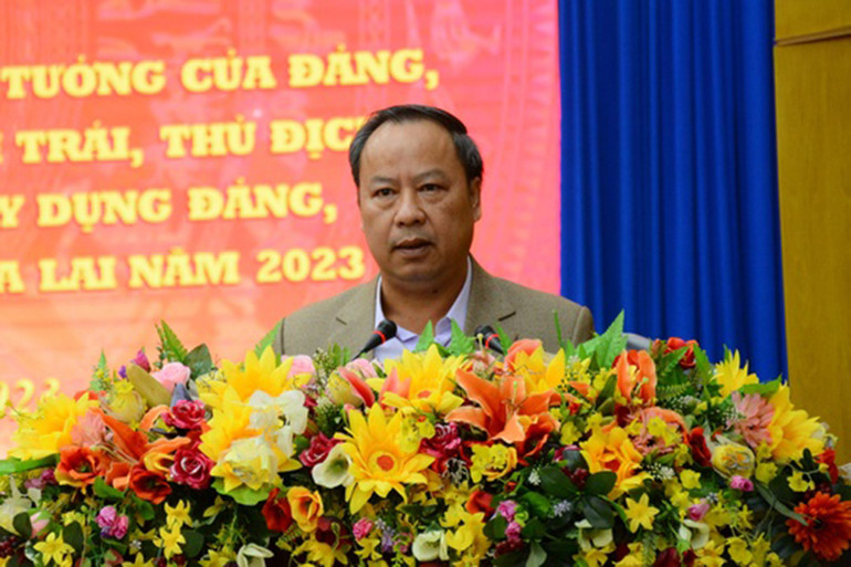 Phó Bí thư Thường trực Tỉnh ủy Gia Lai Châu Ngọc Tuấn hy vọng đợt sinh hoạt chính trị sâu rộng này góp phần bảo vệ nền tảng tư tưởng của Đảng và xây dựng Đảng vững mạnh.