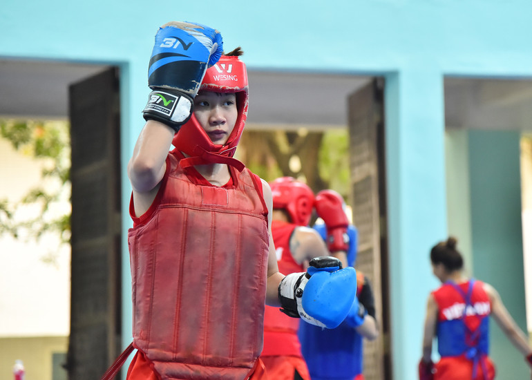 Các vận động viên của đội tuyển đều là những cá nhân giỏi, đã từng đoạt huy chương vàng tại các kỳ đại hội trong nước nên ban huấn luyện đặt mục tiêu phấn đấu lọt vào chung kết ở toàn bộ hạng cân tham dự. Các vận động viên của đội tuyển đều là những cá nhân giỏi, đã từng đoạt huy chương vàng tại các kỳ đại hội trong nước nên ban huấn luyện đặt mục tiêu phấn đấu lọt vào chung kết ở toàn bộ hạng cân tham dự.