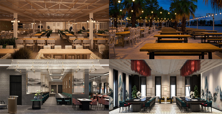 Thiết kế vô cùng bắt mắt của chuỗi nhà hàng – beer club chuẩn bị ra mắt tại NovaWorld Phan Thiet.