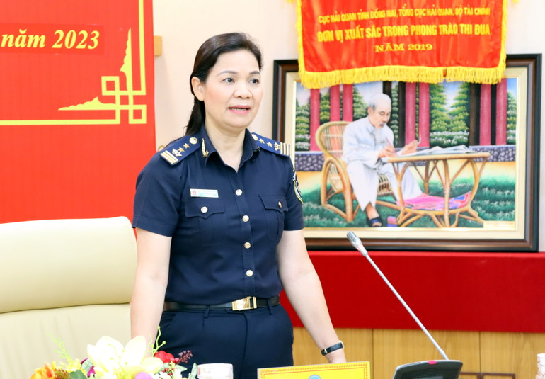 Cục trưởng Cục Hải quan Đồng Nai Phùng Thị Bích Hường cho biết, Tổng cục Hải quan đã đồng ý về chủ trương xây dựng đề án Chi cục Hải quan sân bay Long Thành.