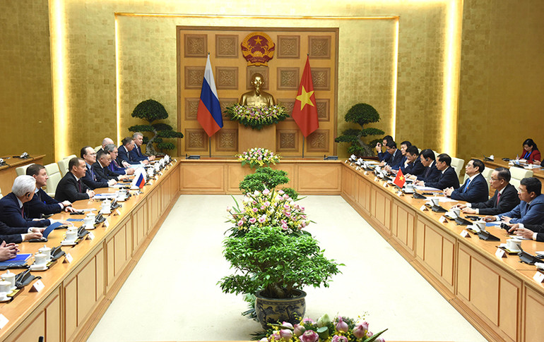 Quang cảnh buổi tiếp.