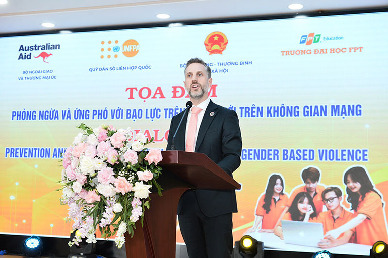 Ông Matt Jackson, Trưởng đại diện UNFPA tại Việt Nam.
