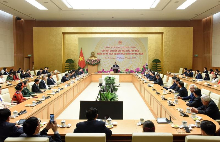 Quang cảnh buổi gặp mặt.