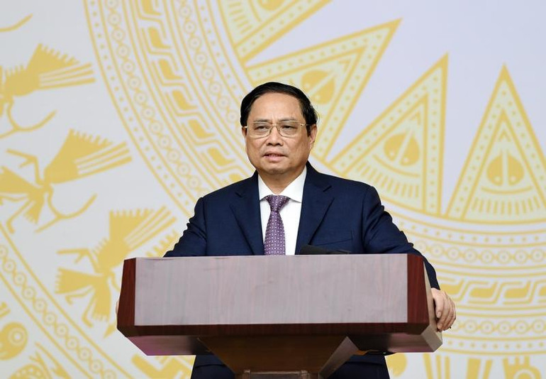 Thủ tướng Phạm Minh Chính phát biểu tại buổi gặp mặt khẳng định: Chính phủ luôn thấu hiểu, đồng cảm, chia sẻ với những khó khăn, vất vả, thách thức của ngành giáo dục đào tạo nói chung và các thầy cô nói riêng. Thủ tướng yêu cầu cần tiếp tục quán triệt phương châm "nhà trường là nền tảng, học sinh là trung tâm, thầy cô là động lực".