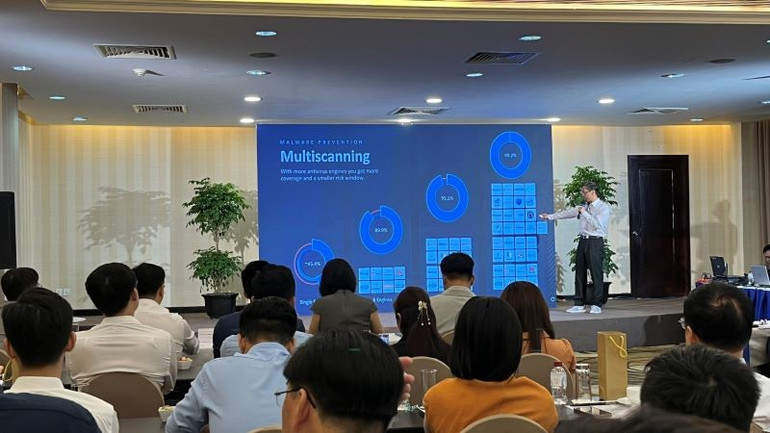 Quang cảnh hội thảo. (Ảnh: ANH TUẤN)