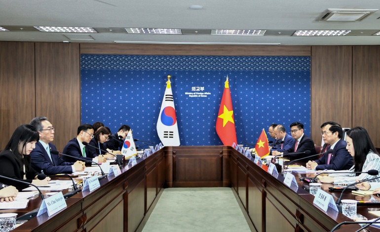 Quang cảnh buổi Hội đàm.