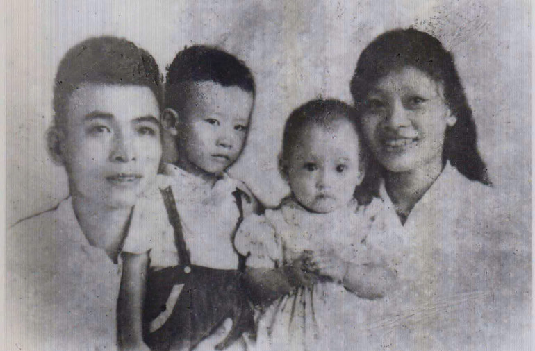 Bức ảnh gia đình anh Nguyễn Anh Vũ. (Ảnh nhân vật cung cấp)