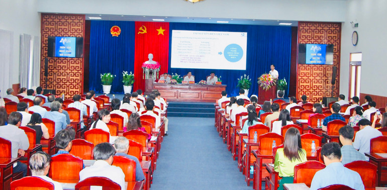 Hội thảo thu hút sự quan tâm của nhiều đại biểu.