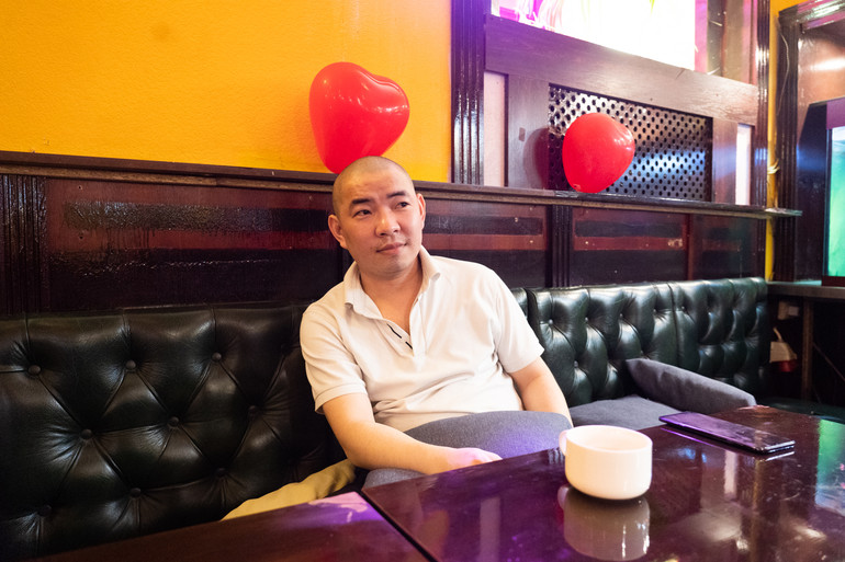 Thanh cho biết, làm đầu bếp ở Nga có cuộc sống thoải mái. (Ảnh: THANH THỂ) Thanh cho biết, làm đầu bếp ở Nga có cuộc sống thoải mái. (Ảnh: THANH THỂ)