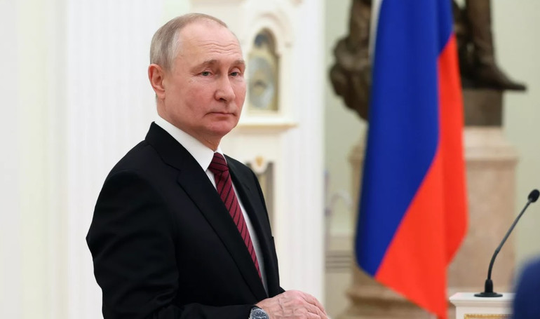 Tổng thống Nga Putin nhấn mạnh về quyết tâm thực hiện mục tiêu chiến dịch quân sự đặc biệt. (Ảnh: RIA Novosti) Tổng thống Nga Putin nhấn mạnh về quyết tâm thực hiện mục tiêu chiến dịch quân sự đặc biệt. (Ảnh: RIA Novosti)