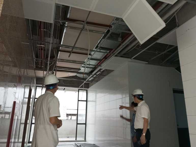 Nhanh chóng khắc phục hậu quả để ổn định cơ sở khám, chữa bệnh.