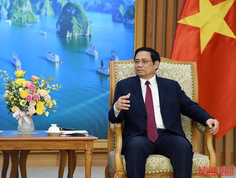 Thủ tướng Phạm Minh Chính đề nghị Argentina tạo thuận lợi tiếp cận thị trường cho hàng hóa thế mạnh của Việt Nam, đặc biệt là nông, lâm, thủy sản.