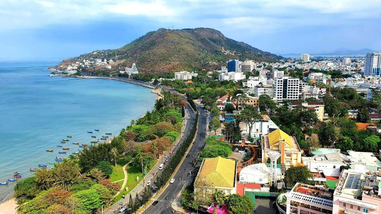 Một góc thành phố Vũng Tàu.