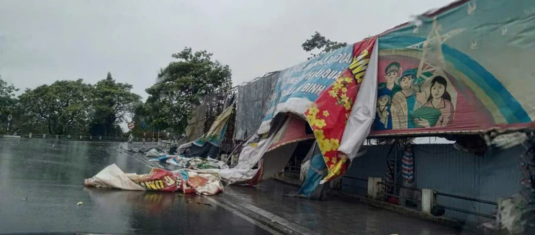 [Live] Bão số 3 di chuyển về phía Tây Bắc Bộ và suy yếu thành áp thấp nhiệt đới ảnh 29