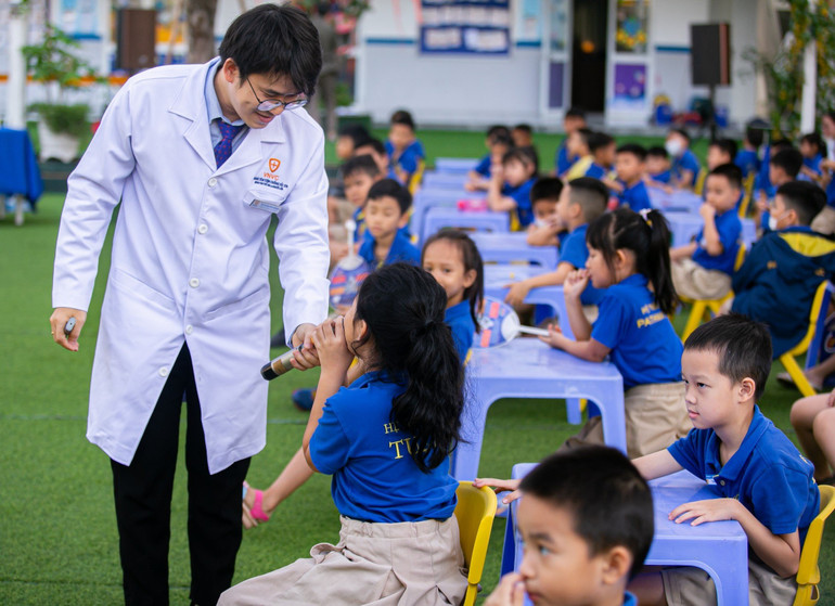 Cuộc thi góp phần nâng cao nhận thức cho các em nhỏ và gia đình về việc chủ động tiêm vaccine phòng bệnh.