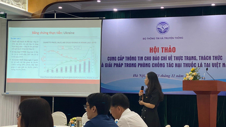 Nhiều thông tin được chia sẻ tại hội thảo.