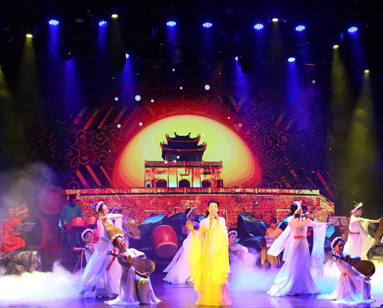 Một cảnh trong chương trình.