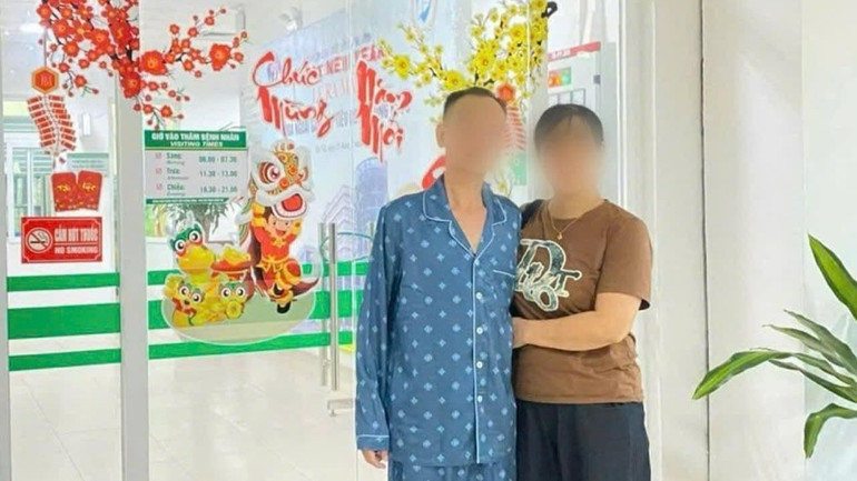 Bệnh nhân ổn định sức khỏe sau ca phẫu thuật.