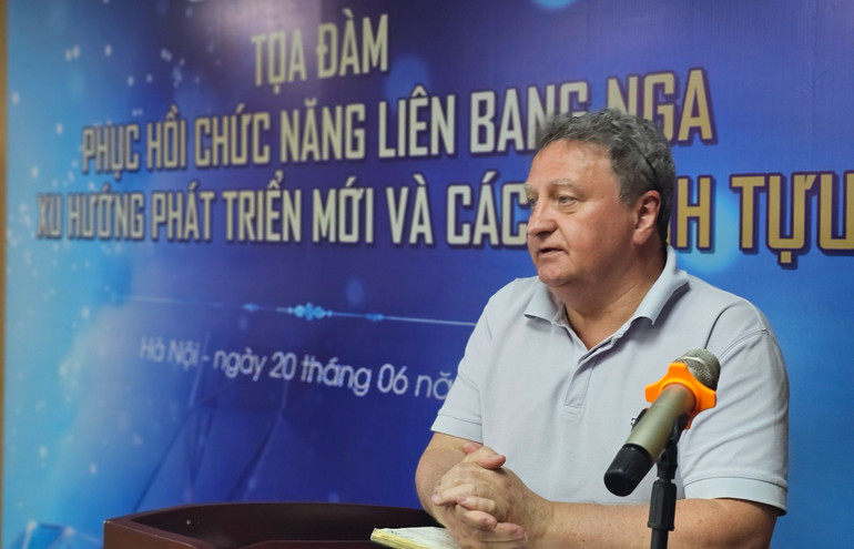 Giáo sư Panteleev Sergey - Chủ tịch hội Phục hồi chức năng Liên bang Nga.