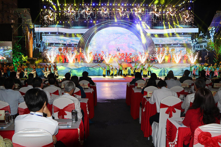 Quang cảnh buổi lễ.