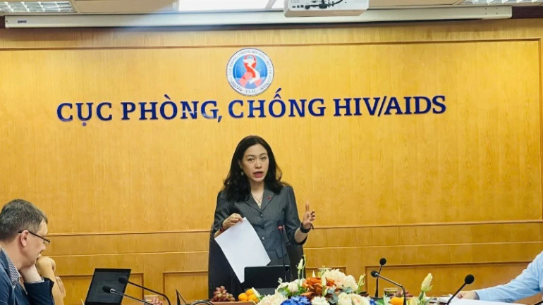 Cục trưởng Cục Phòng, chống HIV/AIDS Phan Thị Thu Hương. Cục trưởng Cục Phòng, chống HIV/AIDS Phan Thị Thu Hương.