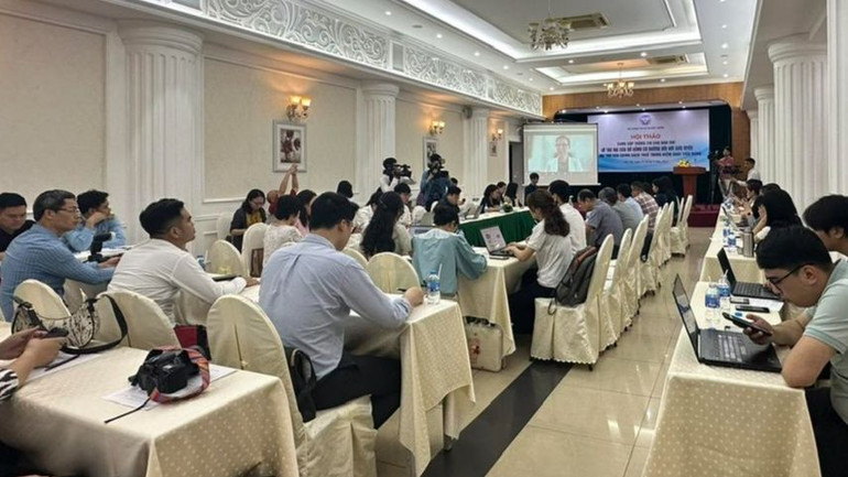 Quang cảnh hội thảo.