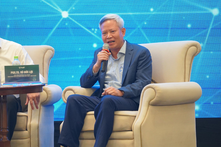 Phó Giáo sư, Tiến sĩ Vũ Đức Lợi, Phó Viện trưởng Viện Khoa học và Công nghệ Việt Nam-Hàn Quốc.