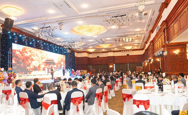 Toàn cảnh buổi lễ kỷ niệm.