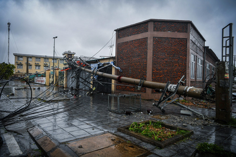 [Live] Bão số 3 di chuyển về phía Tây Bắc Bộ và suy yếu thành áp thấp nhiệt đới ảnh 159