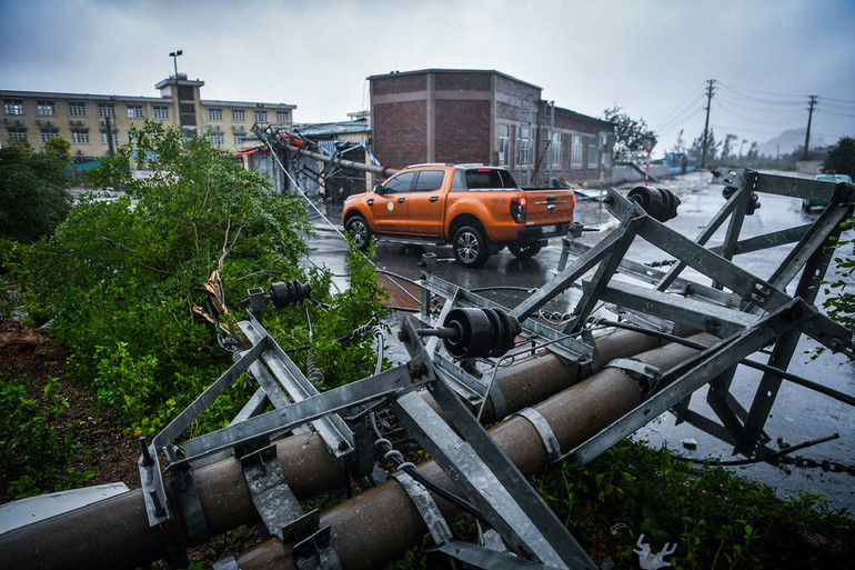 [Live] Bão số 3 di chuyển về phía Tây Bắc Bộ và suy yếu thành áp thấp nhiệt đới ảnh 151