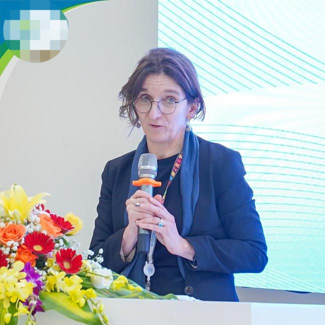 Bà Michaela Bauer – Phó Trưởng Đại diện UNICEF tại Việt Nam.