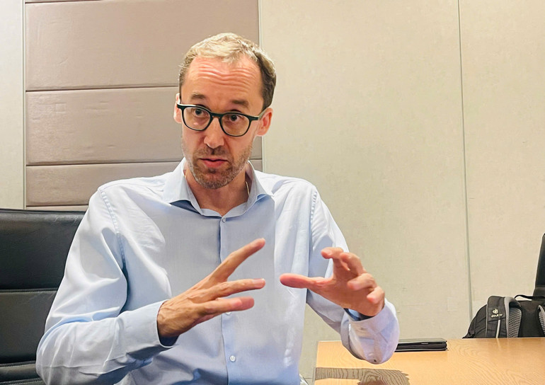 Ông Quinten Lataire, đại diện UNAIDS tại Việt Nam. Ông Quinten Lataire, đại diện UNAIDS tại Việt Nam.