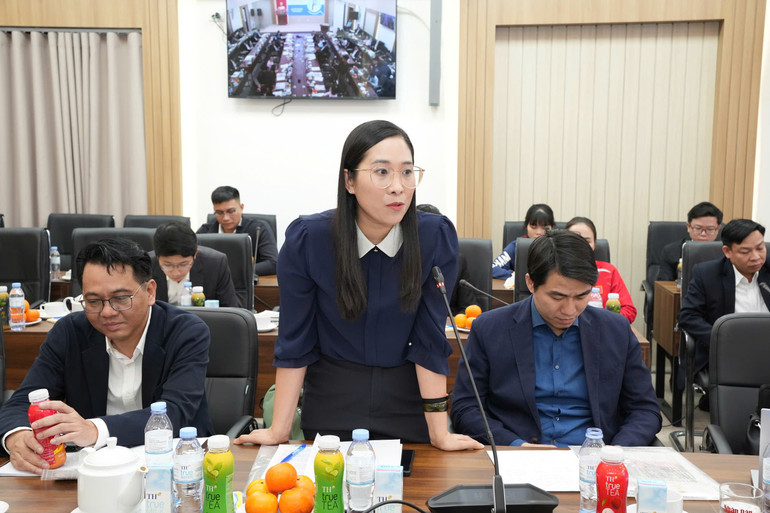 Thạc sĩ, bác sĩ Nguyễn Thị Phương Mai, Khoa Tâm thần, Bệnh viện Nhi Trung ương. Ảnh: BÙI GIANG-KHẮC ANH