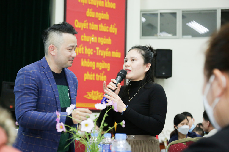 Chị Lê Thị Phượng Nhi (Mê Linh, Hà Nội) chia sẻ về hành trình vượt qua bạo bệnh.