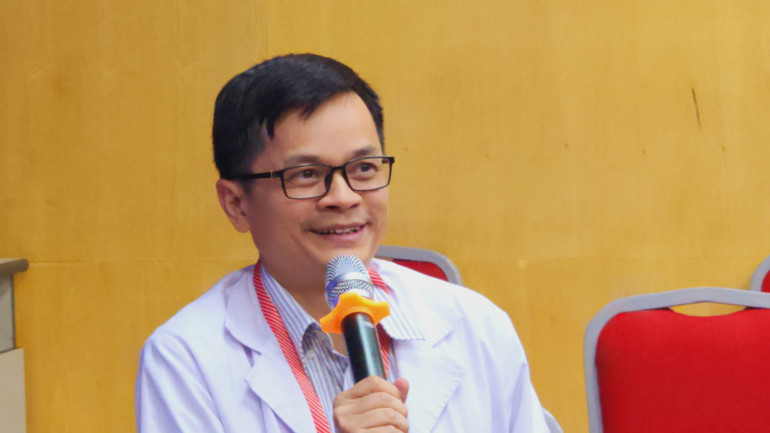 Thạc sĩ, bác sĩ Lê Công Thiện, Trưởng Phòng Tâm thần Nhi, Viện Sức khoẻ tâm thần.