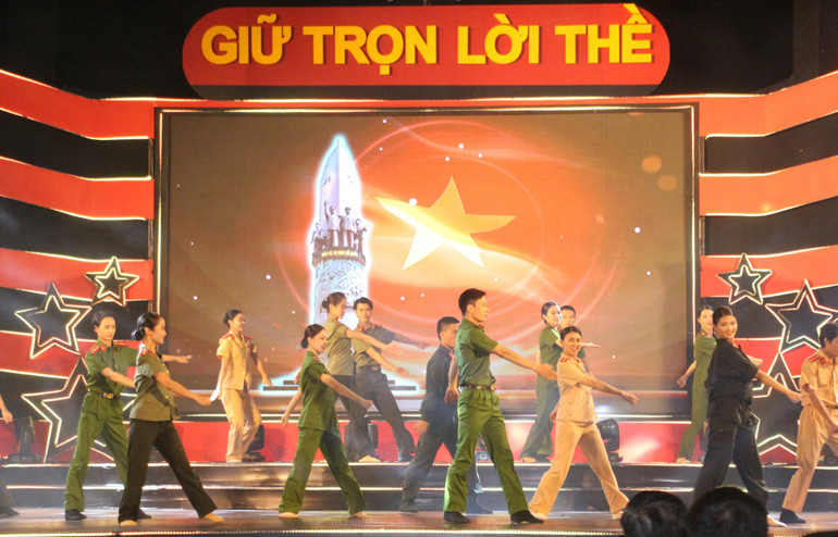 Chương trình nghệ thuật “Giữ trọn lời thề”.