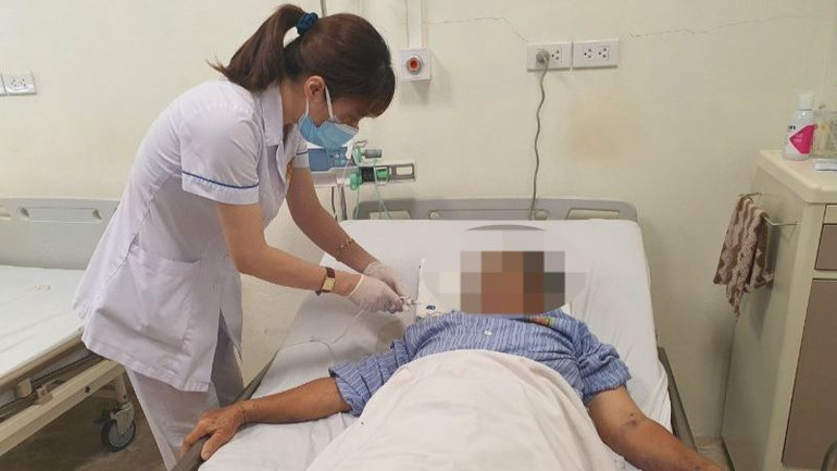 Bệnh nhân đang dần bình phục.