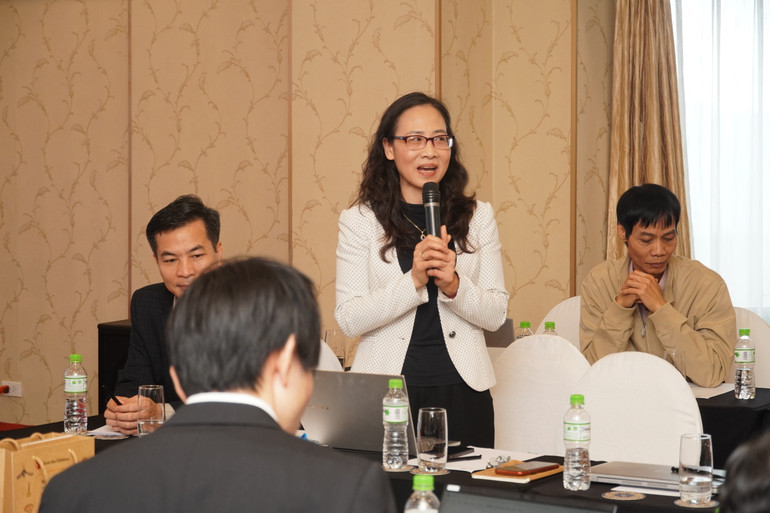 Bà Lê Thị Hồng Vân, Giám đốc Sở Y tế Yên Bái đánh giá cao hiệu quả của dự án.