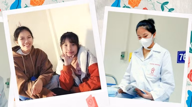 Em gái là người tiếp thêm động lực cho Quỳnh Như.