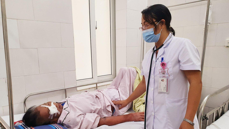 Nhiều bệnh nhân bị tổn thương nặng do nhiễm nấm.