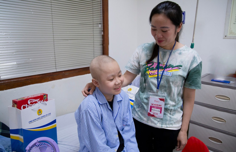 Phạm Minh Quang (Tuyên Quang) được về nhà đón Tết năm nay.