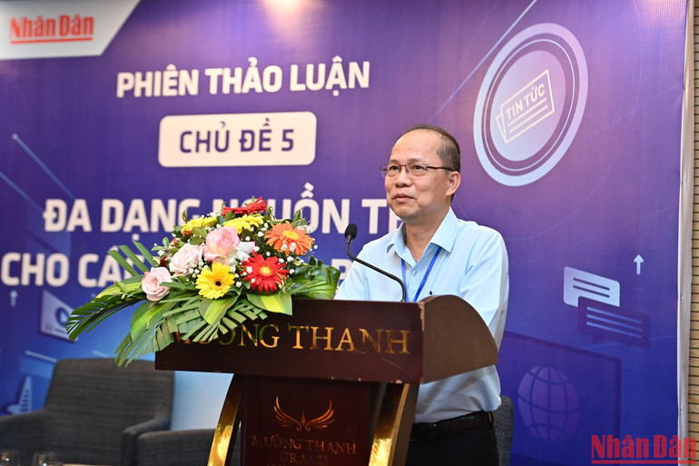 Ông Lê Xuân Trung, Phó Tổng Biên tập Báo Tuổi trẻ. (Ảnh: ĐĂNG KHOA)