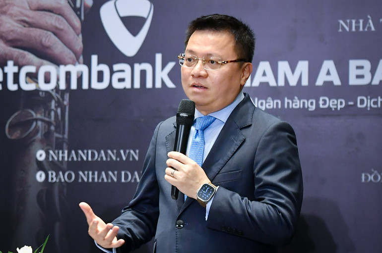 Ông Lê Quốc Minh, Ủy viên Trung ương Đảng, Tổng Biên tập Báo Nhân Dân, Phó Trưởng Ban Tuyên giáo Trung ương, Chủ tịch Hội Nhà báo Việt Nam, Trưởng Ban chỉ đạo chương trình chia sẻ thông tin với báo chí. (Ảnh: THÀNH ĐẠT) Ông Lê Quốc Minh, Ủy viên Trung ương Đảng, Tổng Biên tập Báo Nhân Dân, Phó Trưởng Ban Tuyên giáo Trung ương, Chủ tịch Hội Nhà báo Việt Nam, Trưởng Ban chỉ đạo chương trình chia sẻ thông tin với báo chí. (Ảnh: THÀNH ĐẠT)