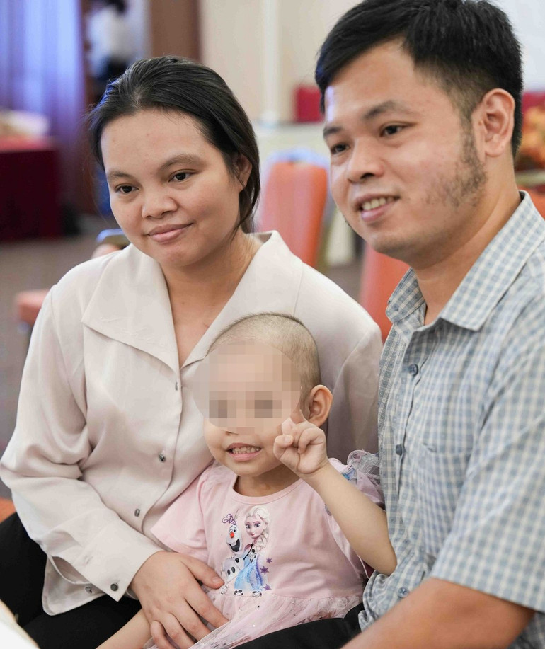 Bệnh nhi đã lui bệnh sau khi được sử dụng liệu pháp tế bào CAR-T.