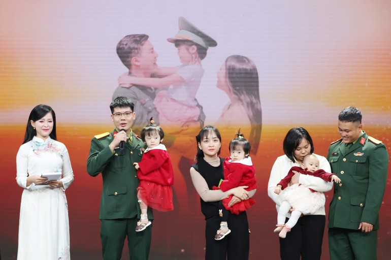 Các gia đình quân nhân được nhận hỗ trợ 100% chi phí thực hiện thụ tinh trong ống nghiệm từ 2021 đến nay chia sẻ niềm vui và cám ơn sự hỗ trợ của chương trình.