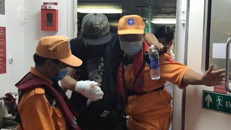 Bệnh nhân được sơ cấp cứu kịp thời.