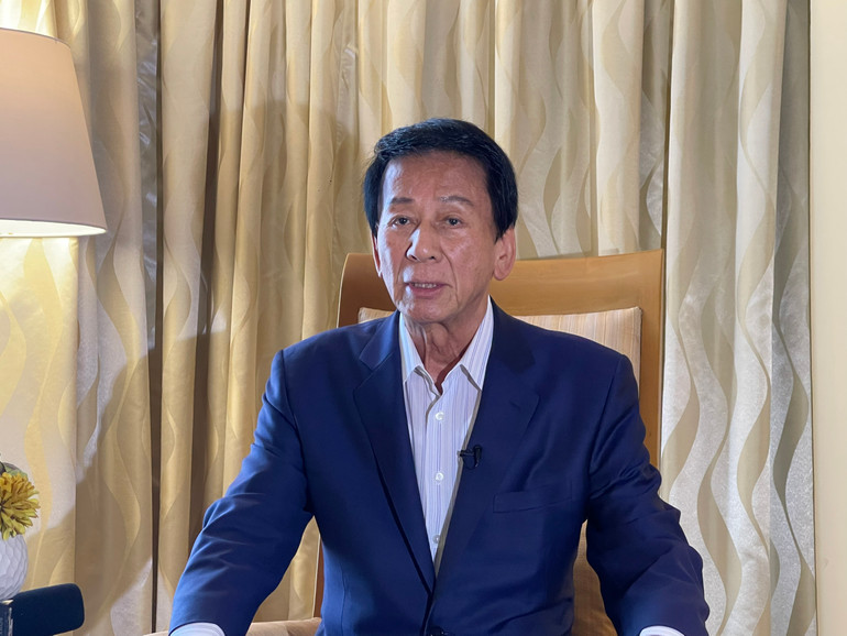 Ông Sugi Ryotaro - Cố vấn đặc biệt về hành chính y tế của Bộ Y tế, Lao động và Phúc lợi Nhật Bản.