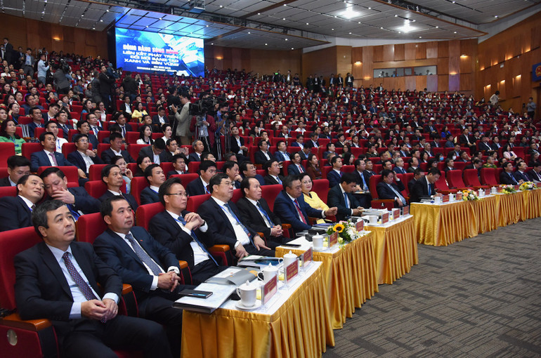 Các đại biểu tham dự hội nghị. (Ảnh: Trần Hải) Các đại biểu tham dự hội nghị. (Ảnh: Trần Hải)