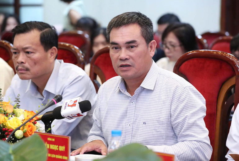 Ông Nguyễn Ngọc Quý, Giám đốc Sở Du lịch tỉnh Quảng Bình.